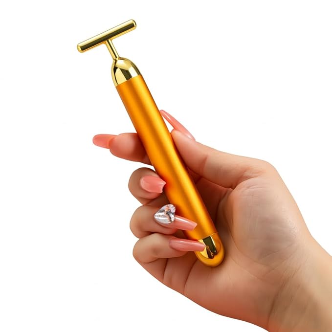 24k Gold Electric Facial Massager