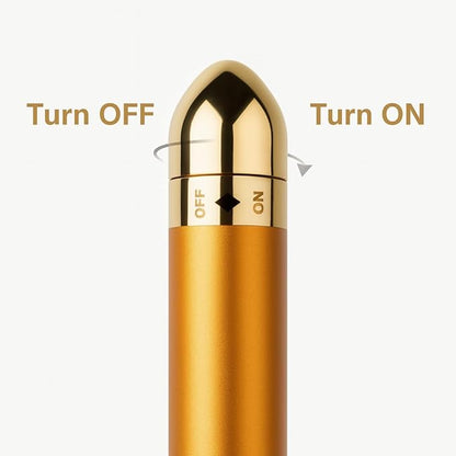 24k Gold Electric Facial Massager